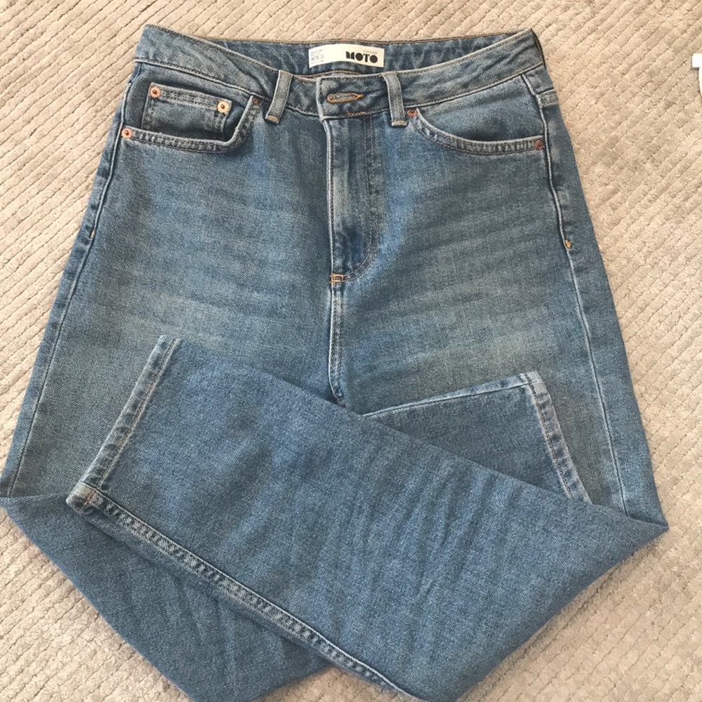 Topshop straight leg jeans